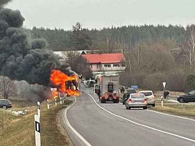 Vilniaus rajone per avariją žuvo du žmonės