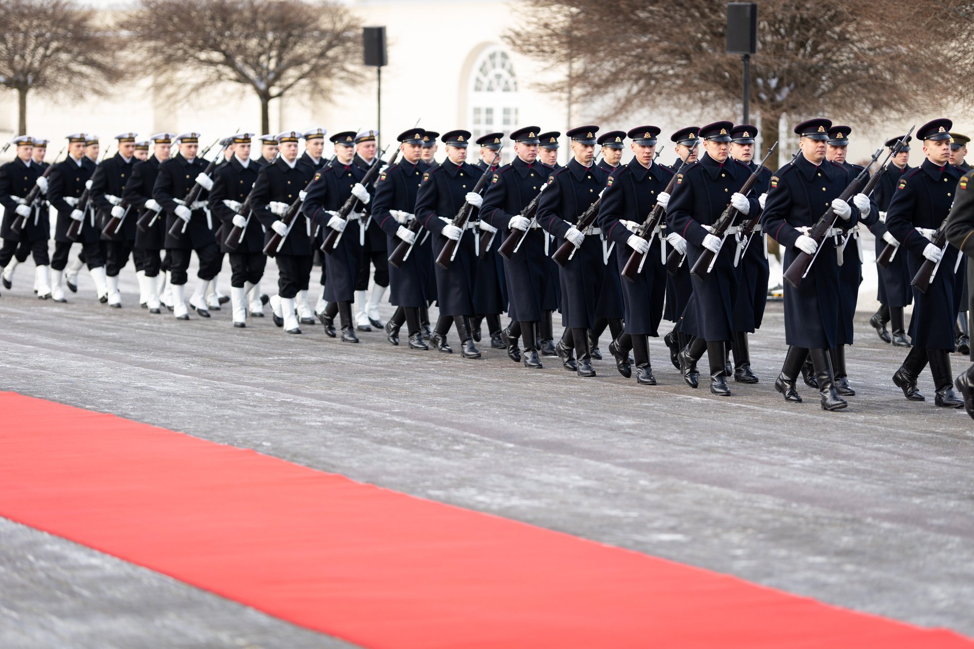 Oficiali Ukrainos pirmosios poros pasitikimo ceremonija