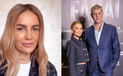 Kristina Meseguer su vyru Enrique