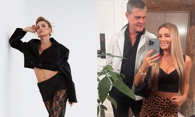 Kristina Meseguer su vyru Enrique