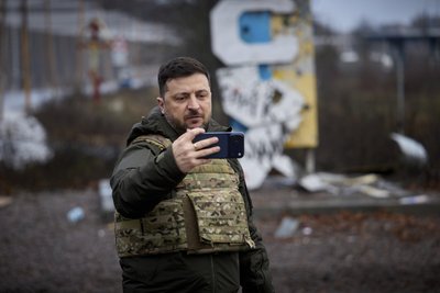 Zelenskis: mano kreipimasis iš Kupjansko paveikė dialogą su amerikiečiais