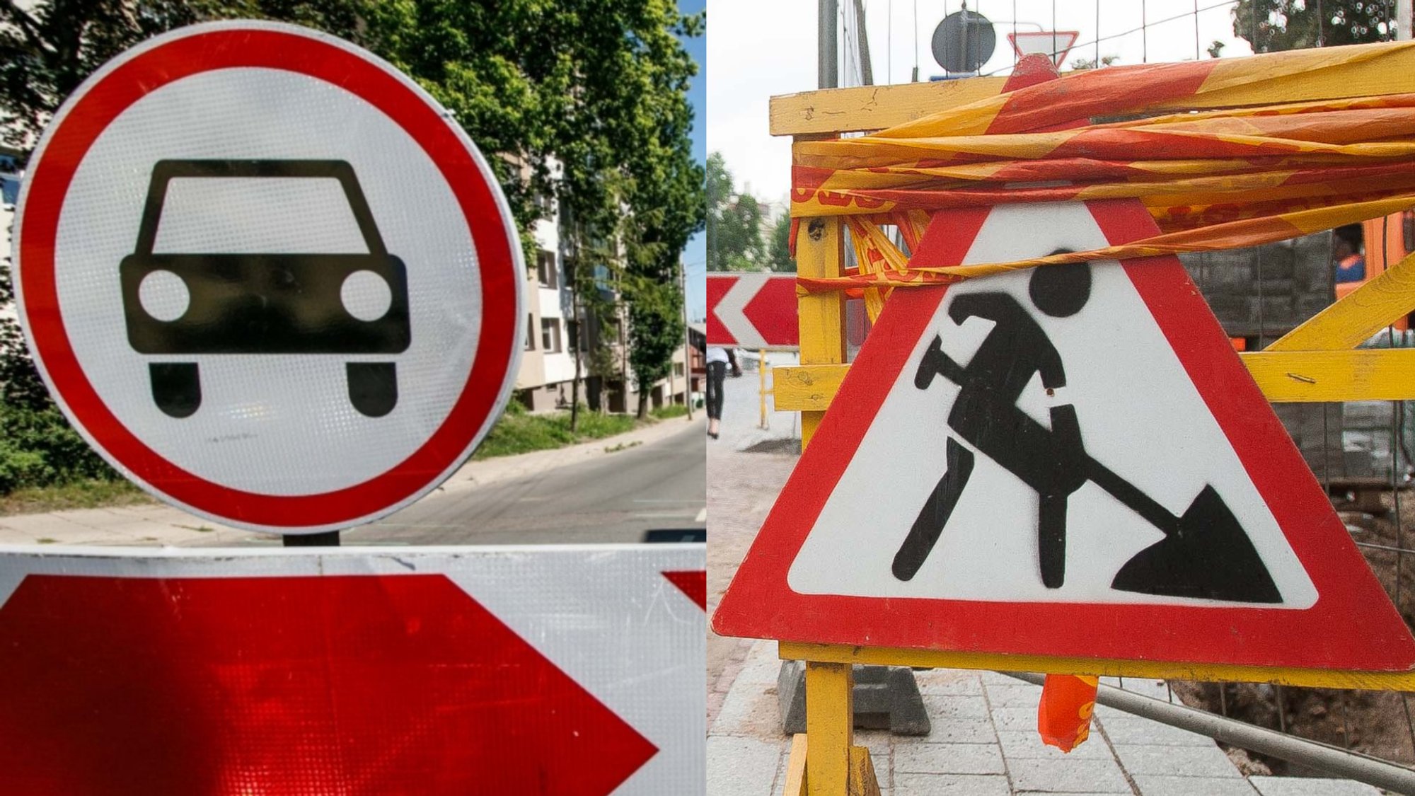 Vilnius drivers fume over chaotic street repairs