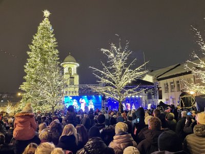 Eglutės įžiebimo šventė Telšiuose (nuotr.Rugilė Kumžaitė)