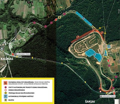 Šeštadienio „Fast Lap“ varžyboms – naujas įvažiavimas į „Nemuno žiedą“