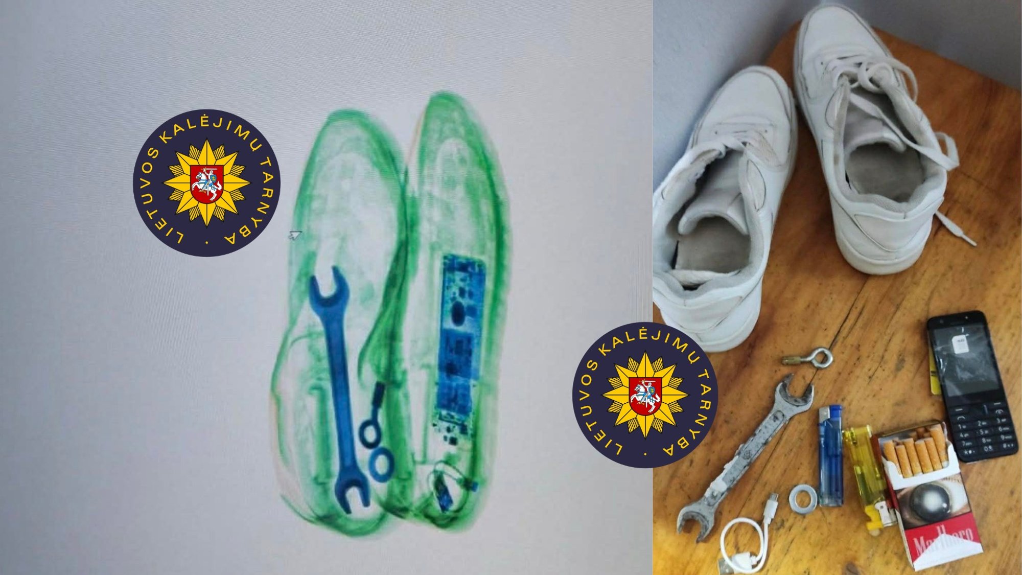 Man Arrives at Prison With Numerous Prohibited Items Hidden in Shoes