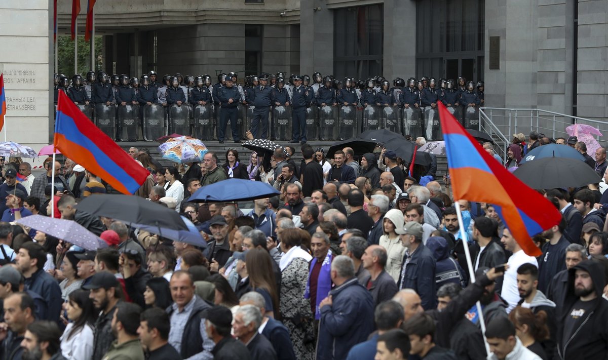 Protestai Armėnijoje