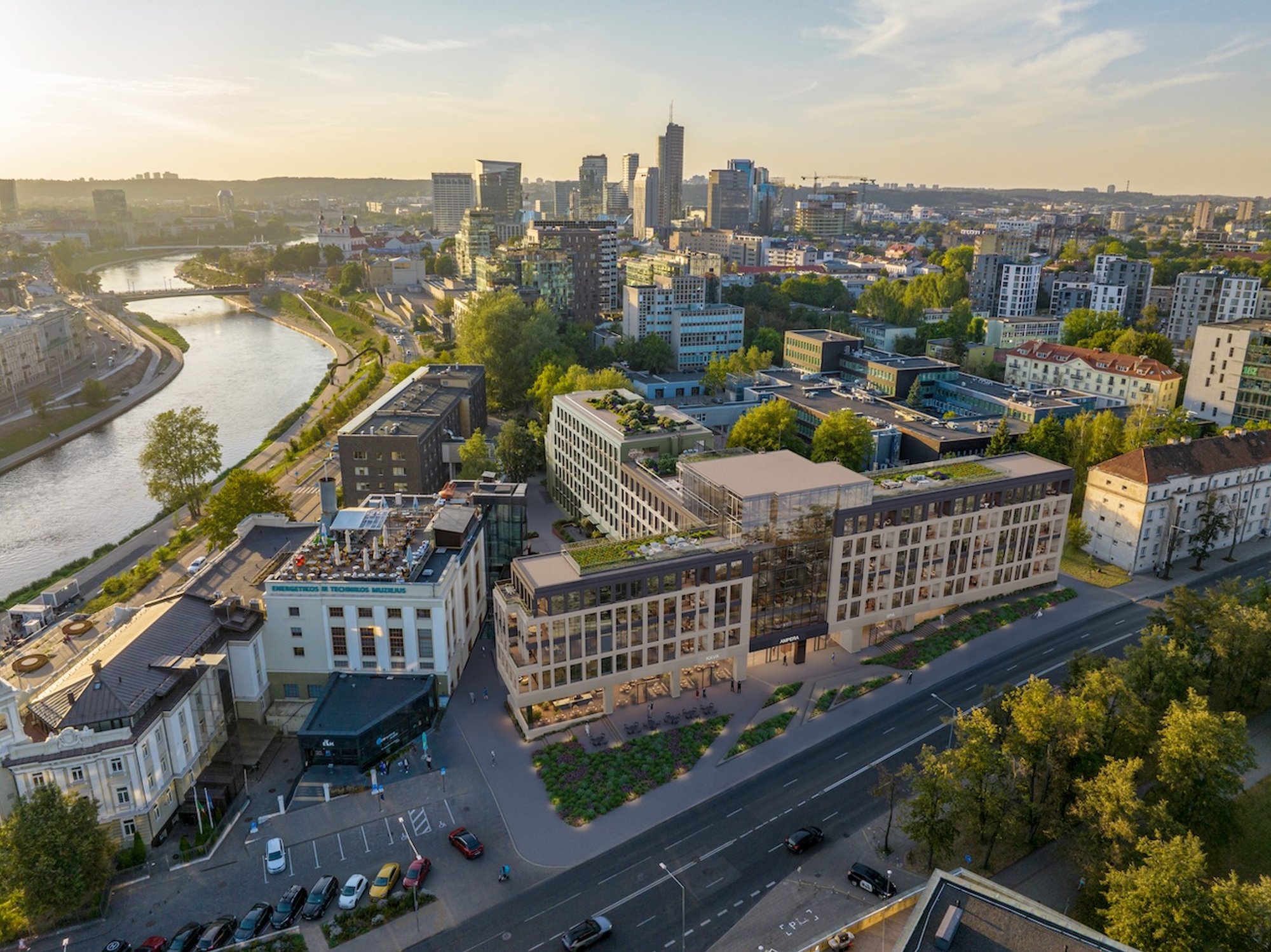 New Mixed-Use 'AMPÉRA' Project to Begin Construction in Vilnius, Replacing Canceled Hilton Hotel