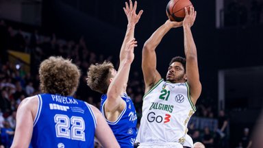 Varžovus sutrypęs „Žalgiris“ dominuojančiu stiliumi priartėjo prie LKL rekordo