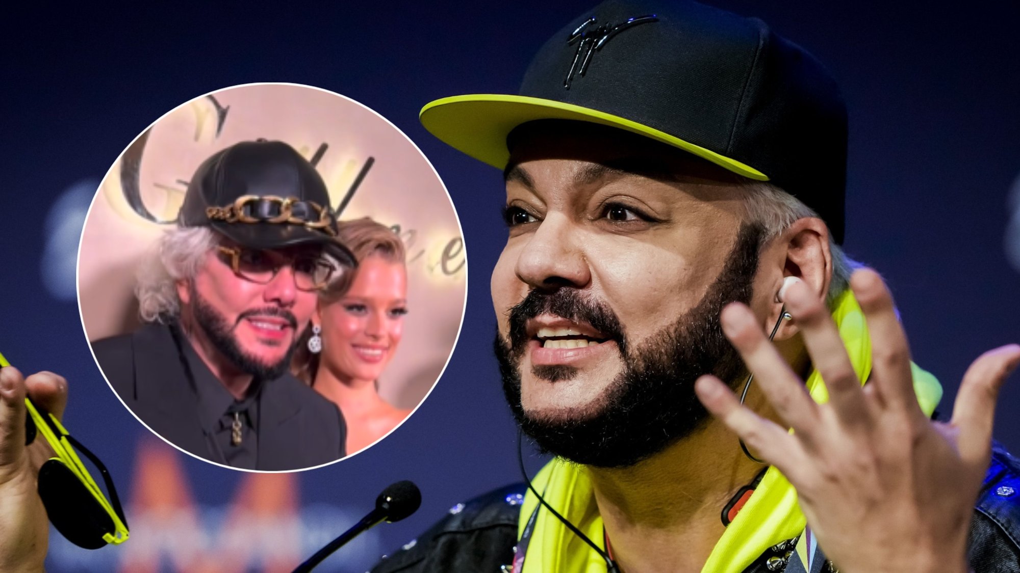 Russian singer Filipp Kirkorov appears unsteady in public, sparking speculation