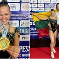 Jaunai lietuvių gimnastei – pasaulio čempionato auksas