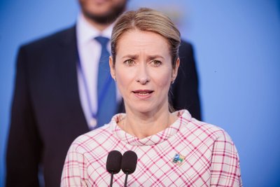 Estijos ministrė pirmininkė Kaja Kallas