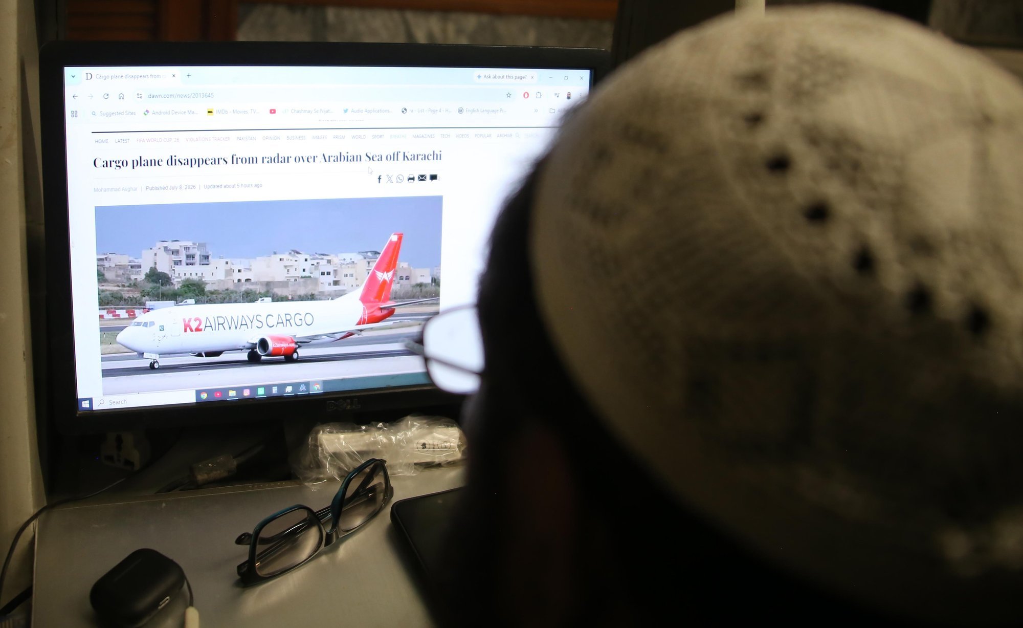 Pakistani cargo plane crashes into Arabian Sea
