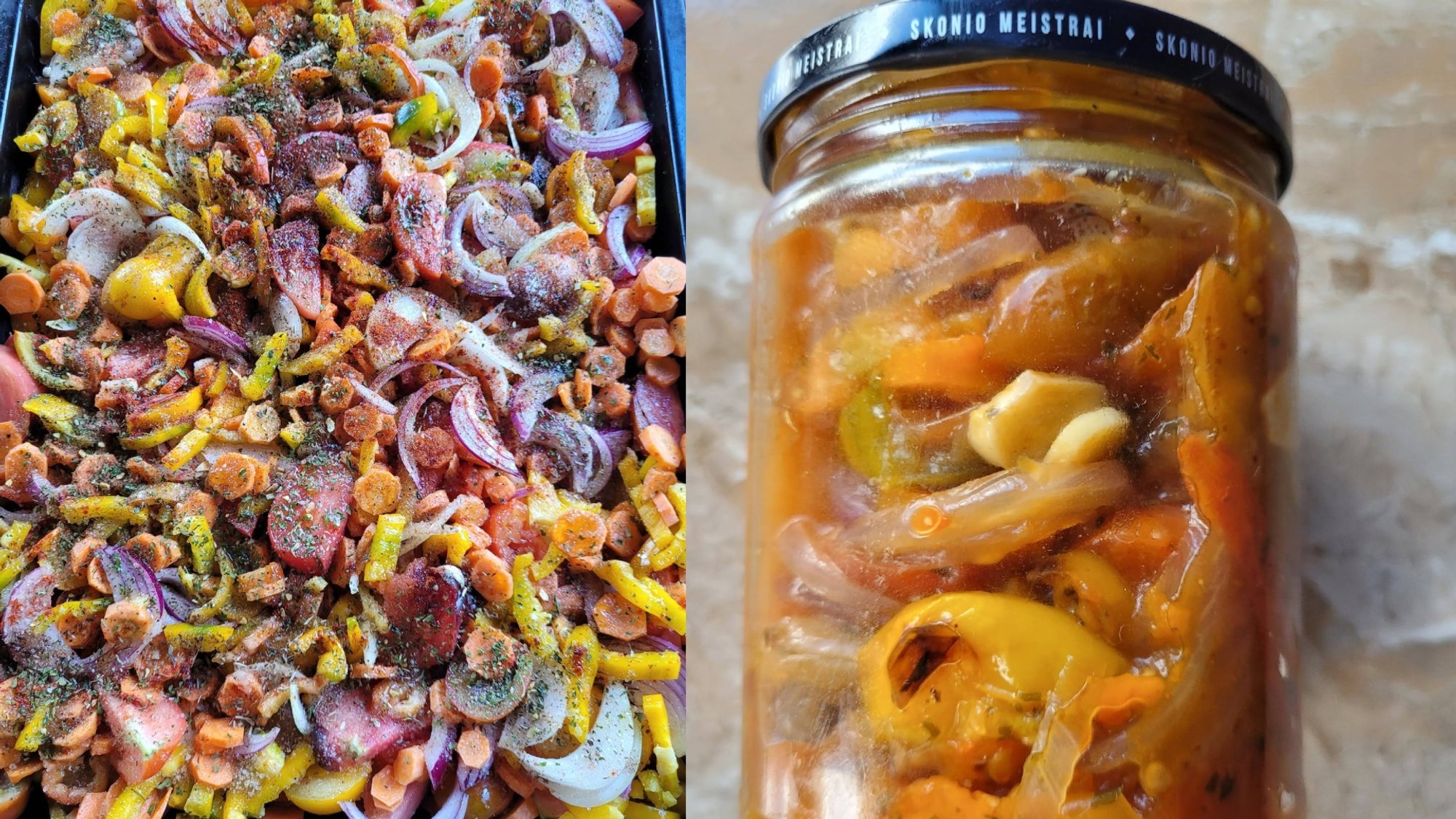 This tomato salad recipe for winter is a family favorite