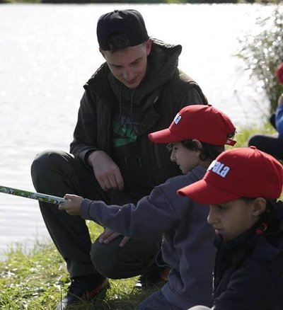 Akimirka iš socialinės akcijos "ŽvejOK"