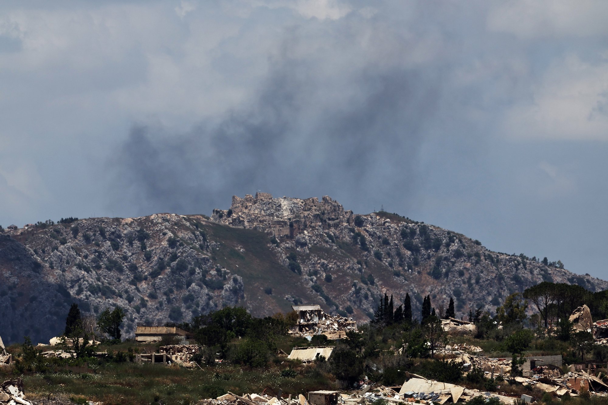 Israel claims Hezbollah rockets intercepted, strikes conducted in southern Lebanon