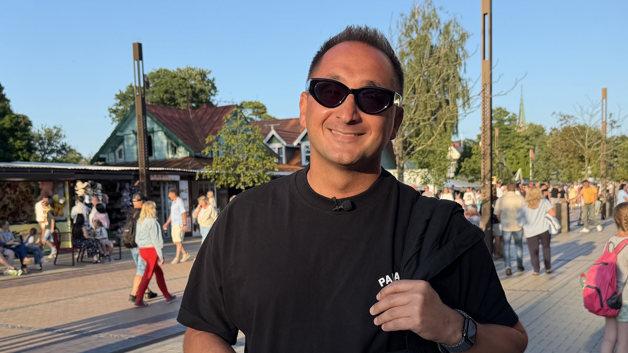 Live from Šventoji: A look at this year's holidays in the cheapest seaside resort