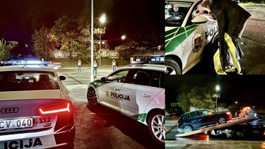 Policijos reidas Vilniuje: įkliuvo apsvaigę „beteisiai“ bei vairavimo egzaminui norėjusi pasiruošti mergina