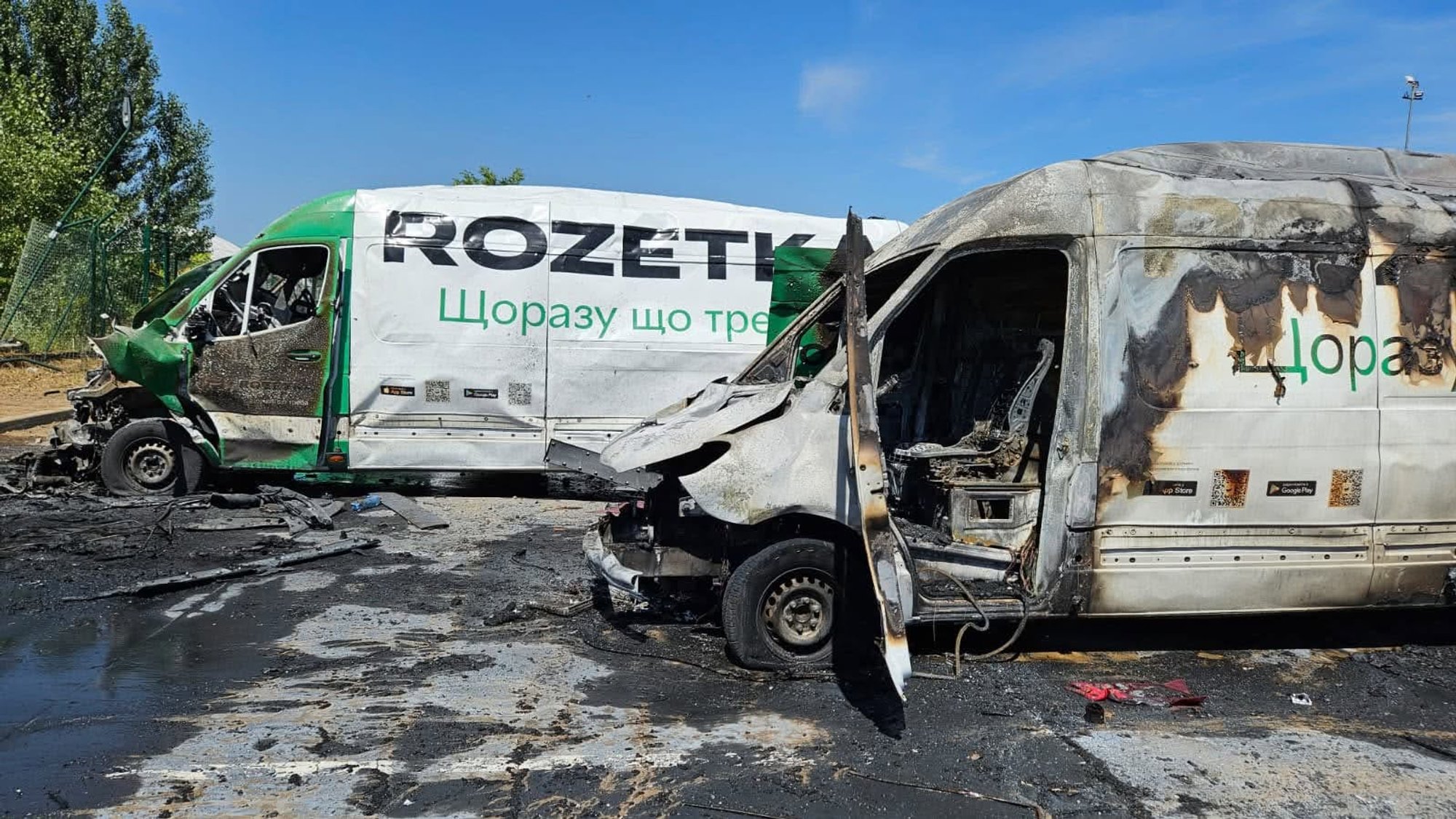 Russian Drone Strike Kills Employee at Ukraine's Rozetka Warehouse