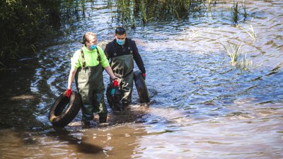 „River Cleanup“ akcija