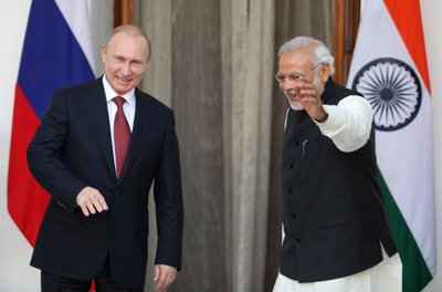 Narendra Modi, Vladimiras Putinas