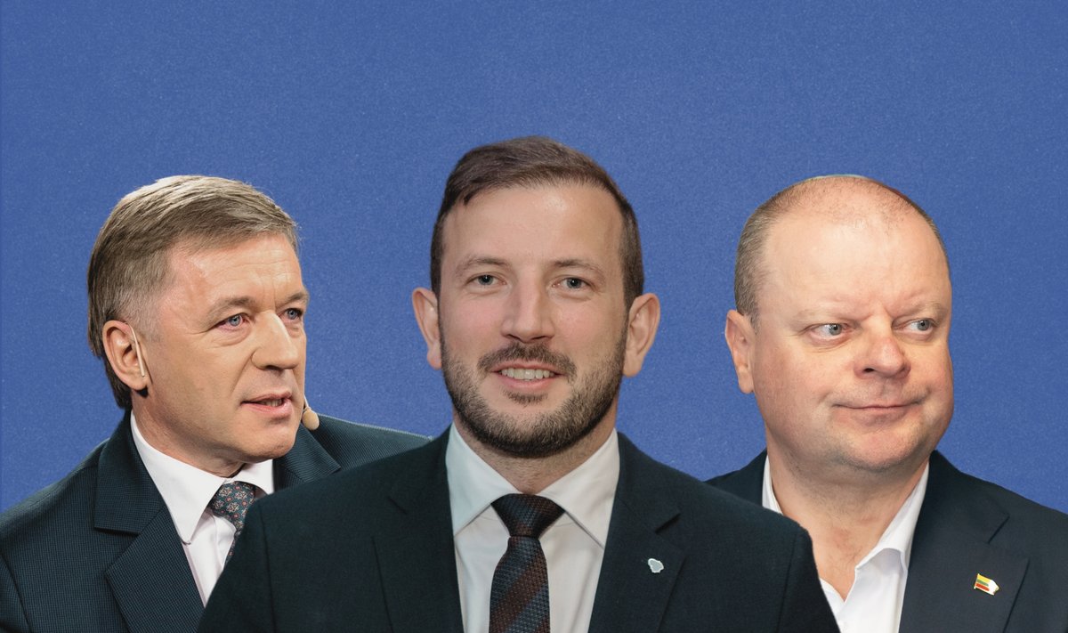 Ramūnas Karbauskis, Virginijus Sinkevičius, Saulius Skvernelis