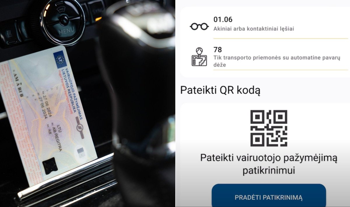 Skaitmeninis vairuotojo pažymėjimas