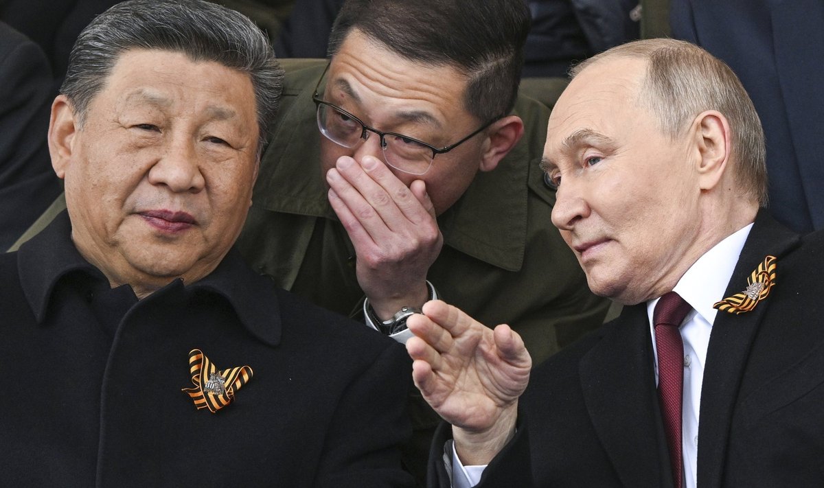 Xi Jinpingas ir Vladimiras Putinas