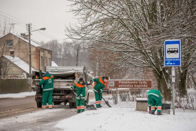 Kauno kelininkų kasdienybė