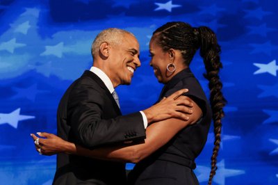 Barackas ir Michelle Obamos