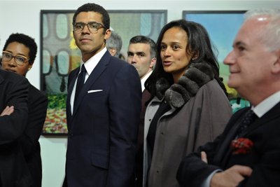 Isabel dos Santos su vyru Sindika Dokolo