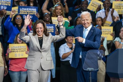 Kamala Harris ir Joe Bidenas