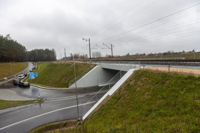 Vievyje atveriamas eismas naujuoju geležinkelio tuneliu