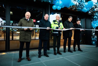 Vilniaus oro uosto keleivi? i?vykimo terminalo atidarymo ceremonija 