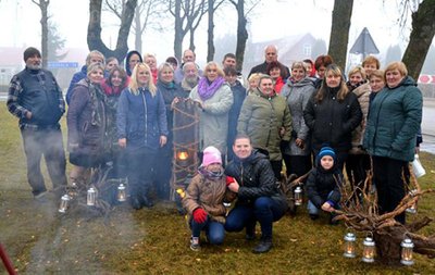 Žibintų šventė Sidabravo bendruomenėje // Rimanto Ožalinsko nuotr.