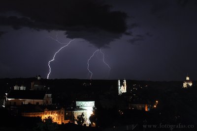 Žaibai Vilniuje