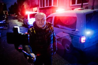 Jaunius Matonis įvykio vietoje