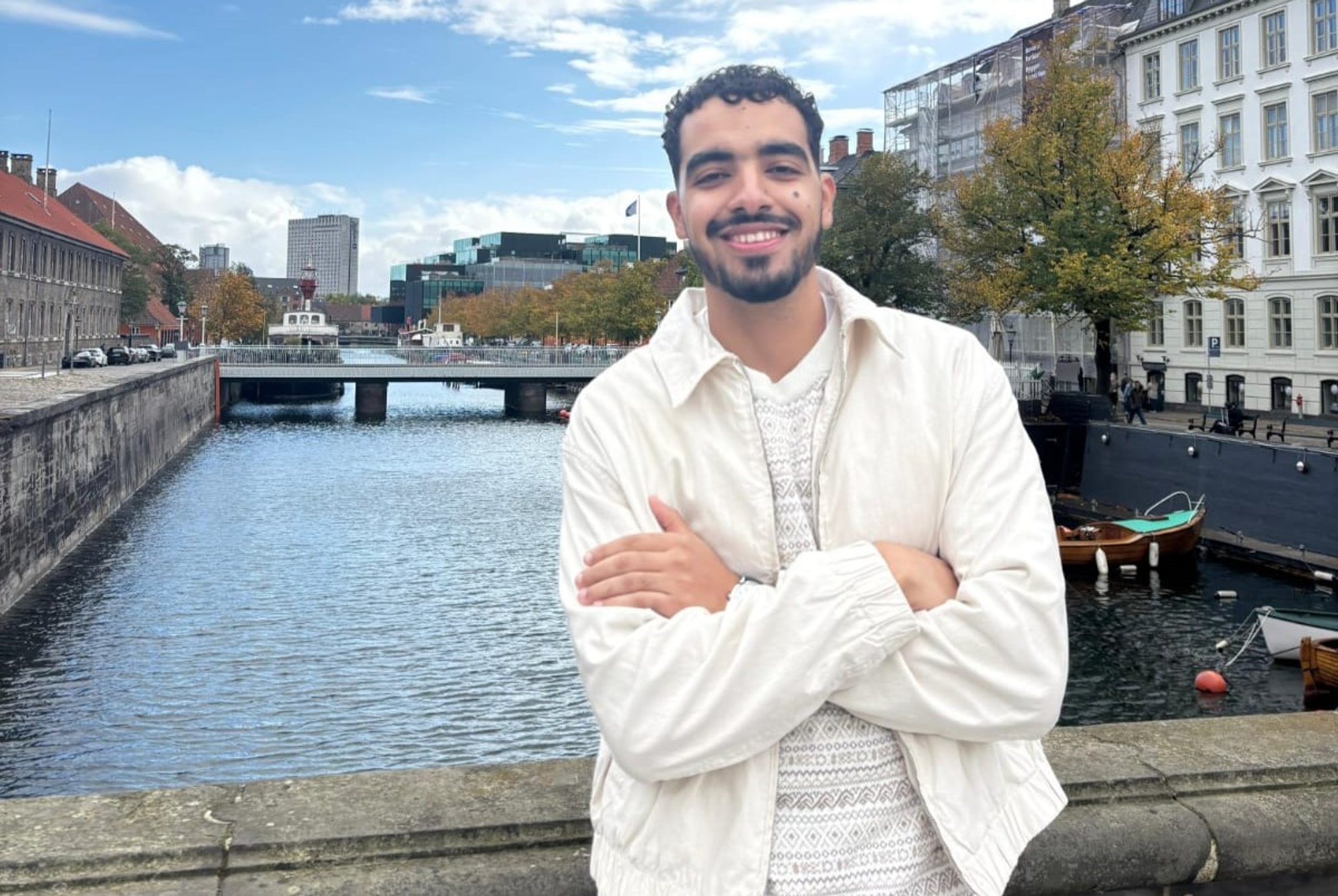 Student Ziad from Egypt: thinking about energy before the lights go out