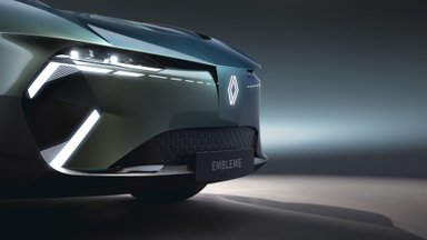 „Renault Embleme“ – hibridas, kuris nustebins daugelį: kodėl neturi veidrodėlių ir kur paslėpti valytuvai?