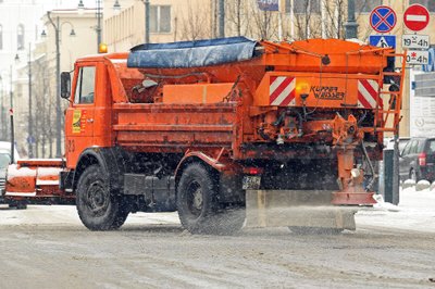 Lietuvos keliai barstomi druska iš Baltarusijos