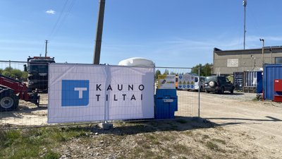 Kauno tiltai Eurocash apsauga dronais