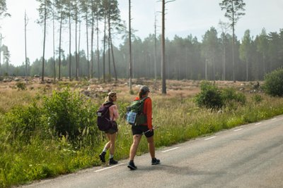  Delfi TV laidų vedėja, vaizdo turinio kūrėja Kornelija Jasiūnaitė žygiuoja kartu su ekspedicijos dalyviais