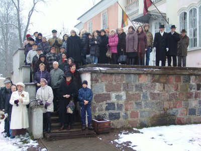 Kauno botanikos sode vykusio renginio dalyviai