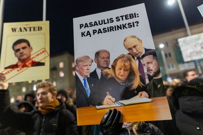 Protestas "Dešimt tylos minučių"