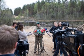 Nurodė, kas po nelaimės daroma Pabradės poligone: tai buvo pirmi svarbiausi žingsniai, atlikti nedelsiant
