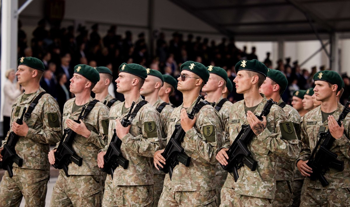 Lietuvos kariuomenės vado pasikeitimo ceremonija