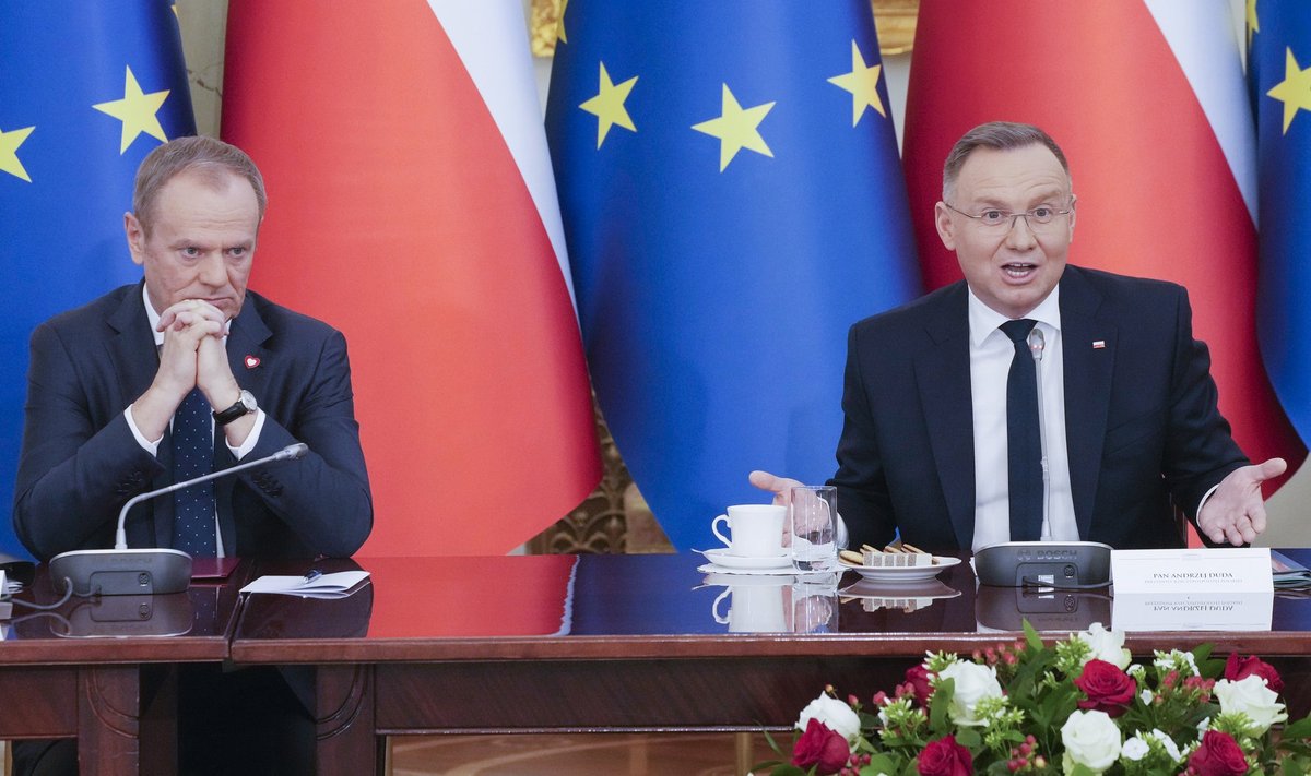 Donaldas Tuskas, Andrzejus Duda