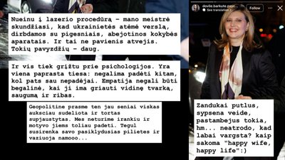 Dovilės Barkutės įra&scaron;ai