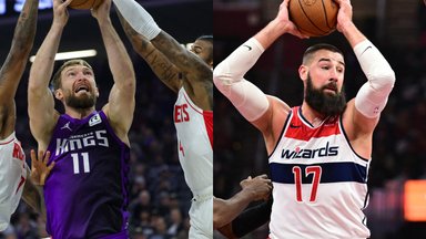 Sabonis vedė „Kings“ į pergalę, Valančiūnas toliau nelaimi