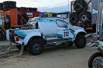 Prasidėjo "Africa Eco Race 2019"