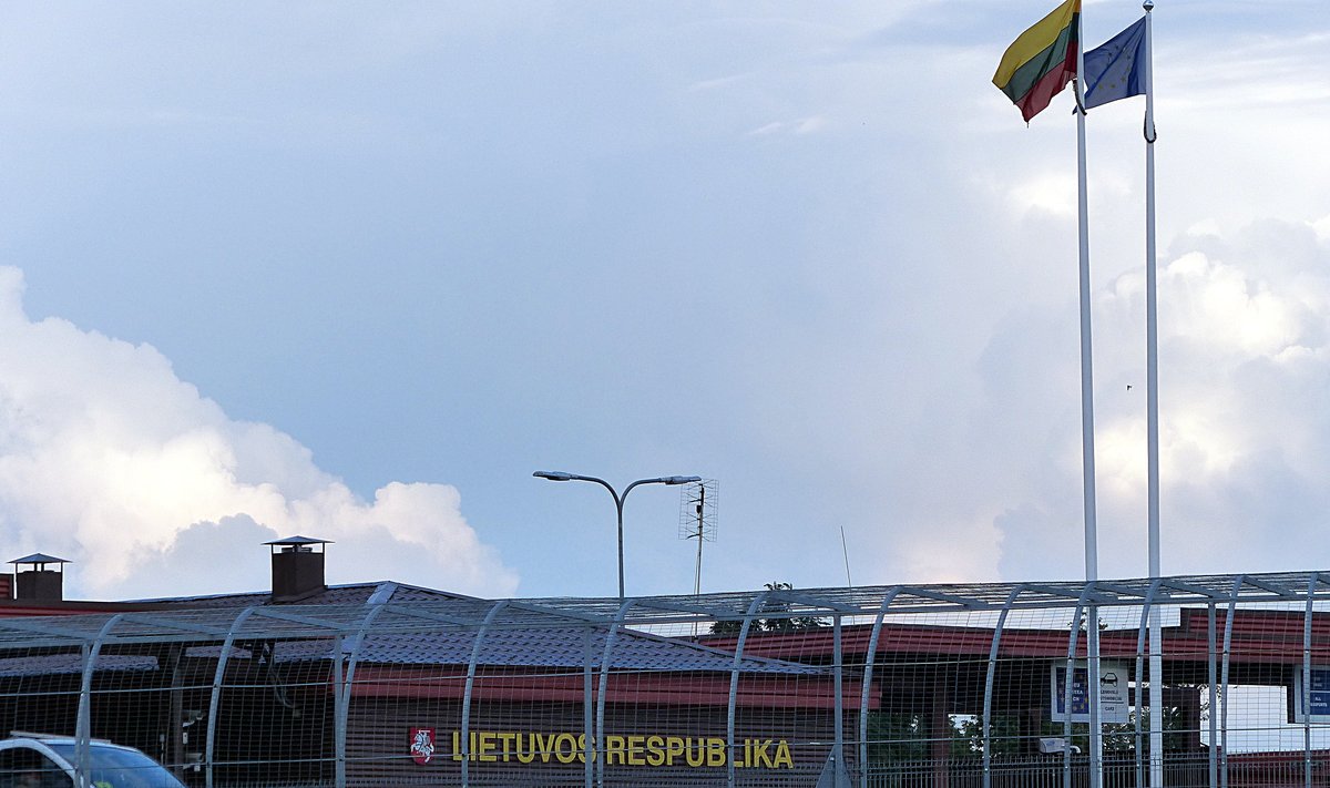 Lithuanian border post